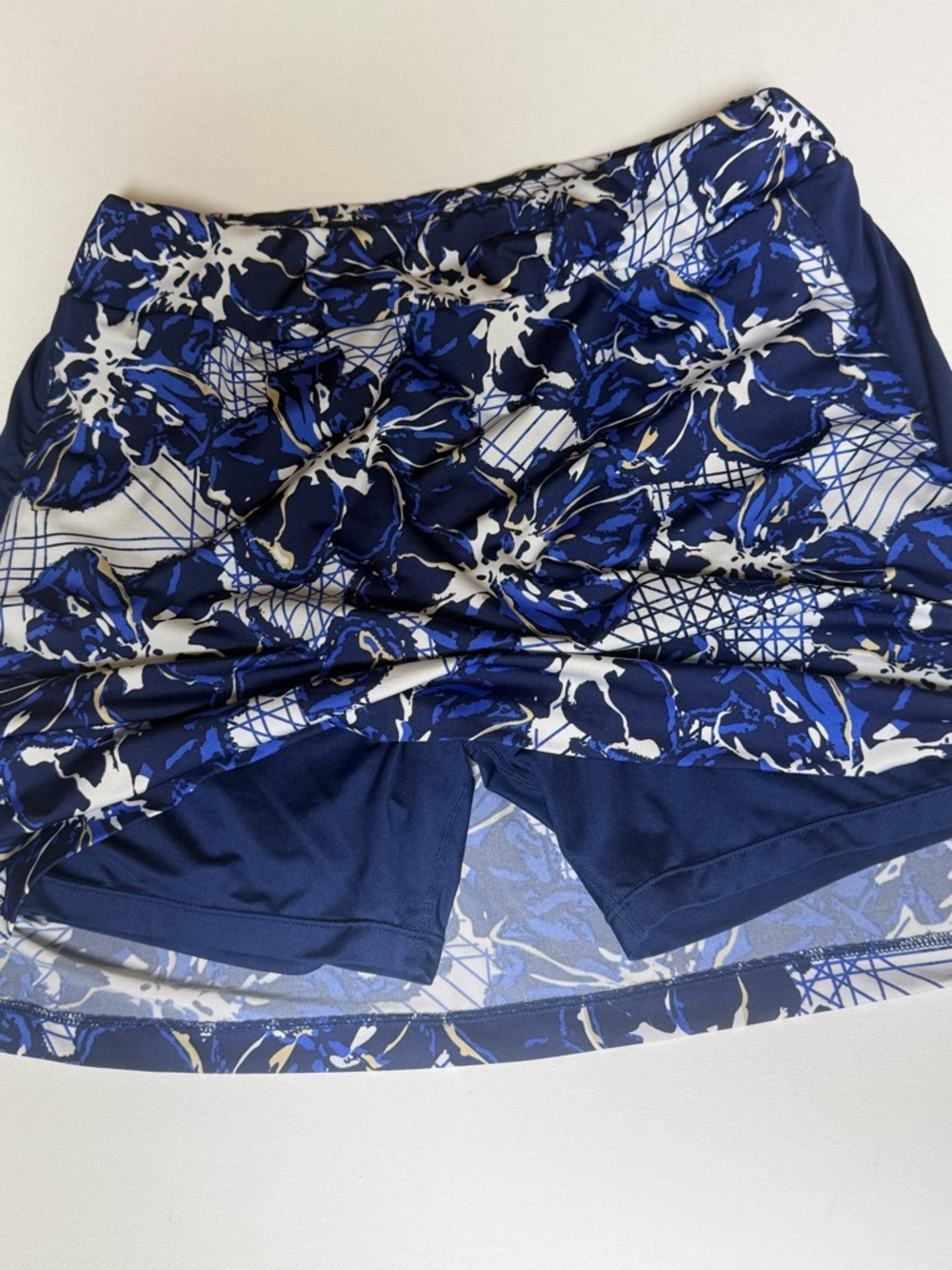 Tail Blue Floral Golf Skort Size S Pickleball Tennis Golf Coastal Activewear - Picture 5 of 10